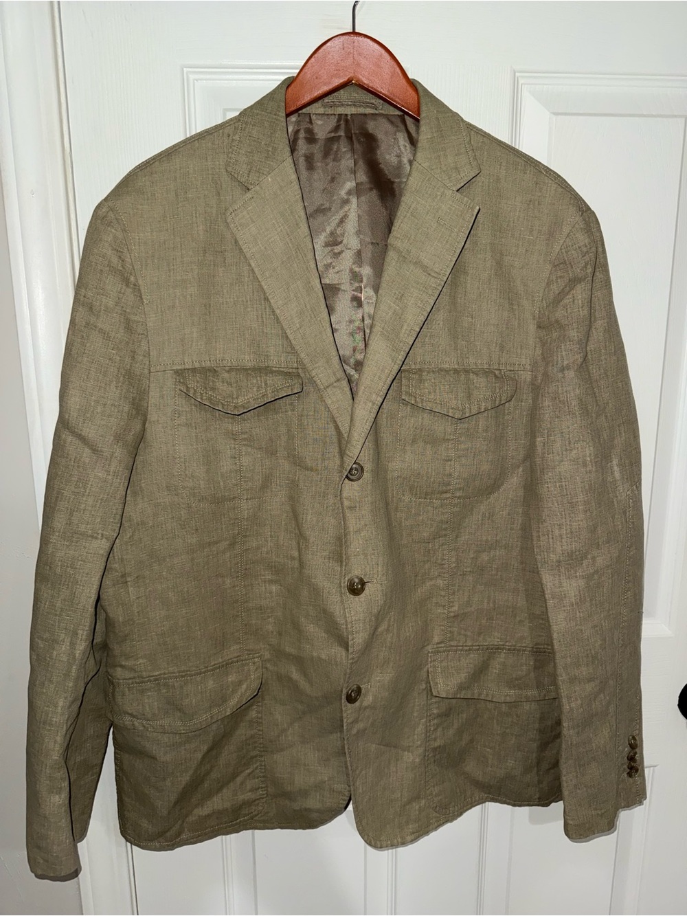 Kenneth Roberts Platinum safari-style jacket